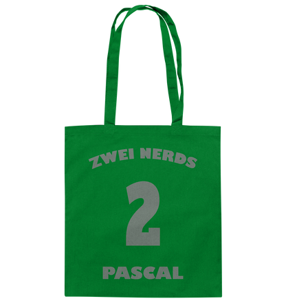 Trashball "Zwei Nerds Logo Pascal" - Baumwolltasche