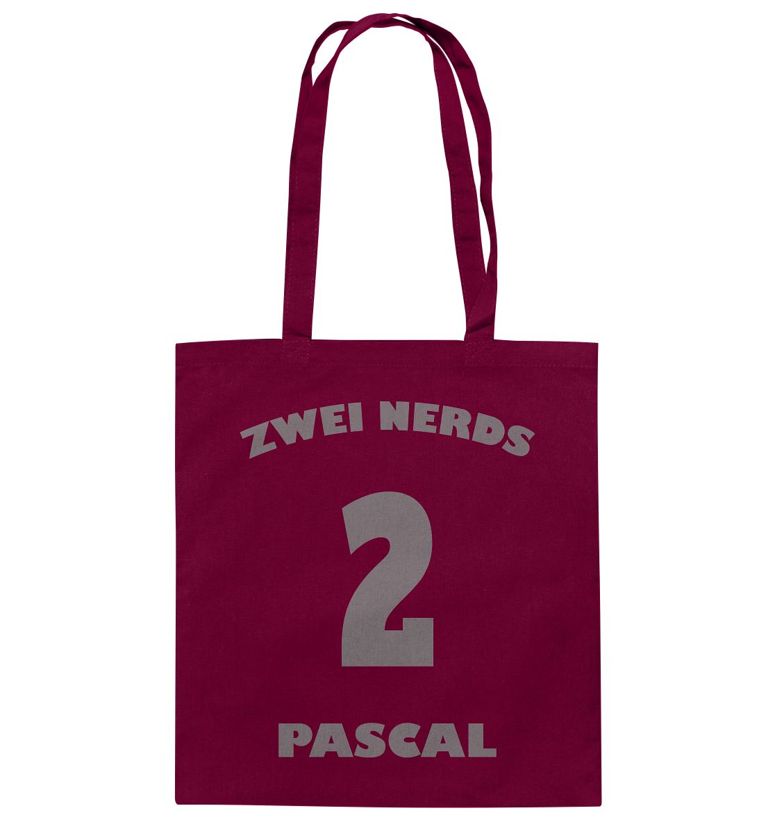 Trashball "Zwei Nerds Logo Pascal" - Baumwolltasche