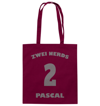 Trashball "Zwei Nerds Logo Pascal" - Baumwolltasche