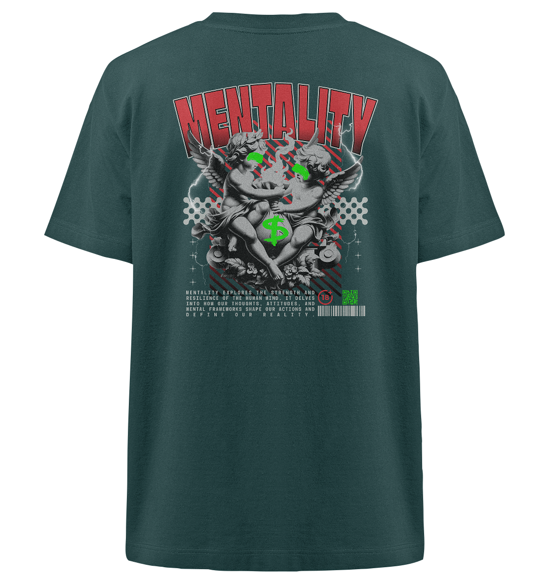 Trashball "Mentality" - Heavy Oversized Organic Shirt