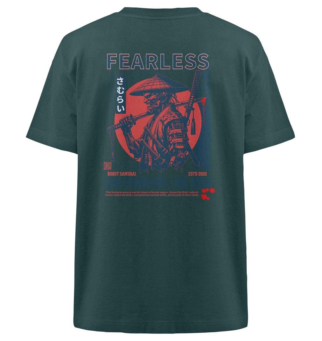 Trashball "Fearless" - Heavy Oversized Organic Shirt