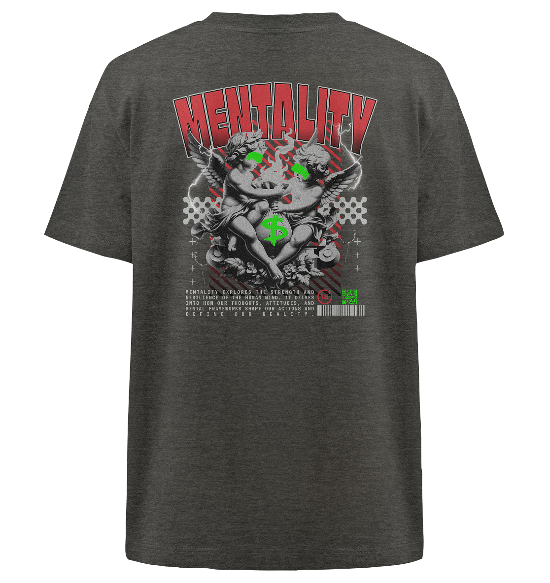 Trashball "Mentality" - Heavy Oversized Organic Shirt