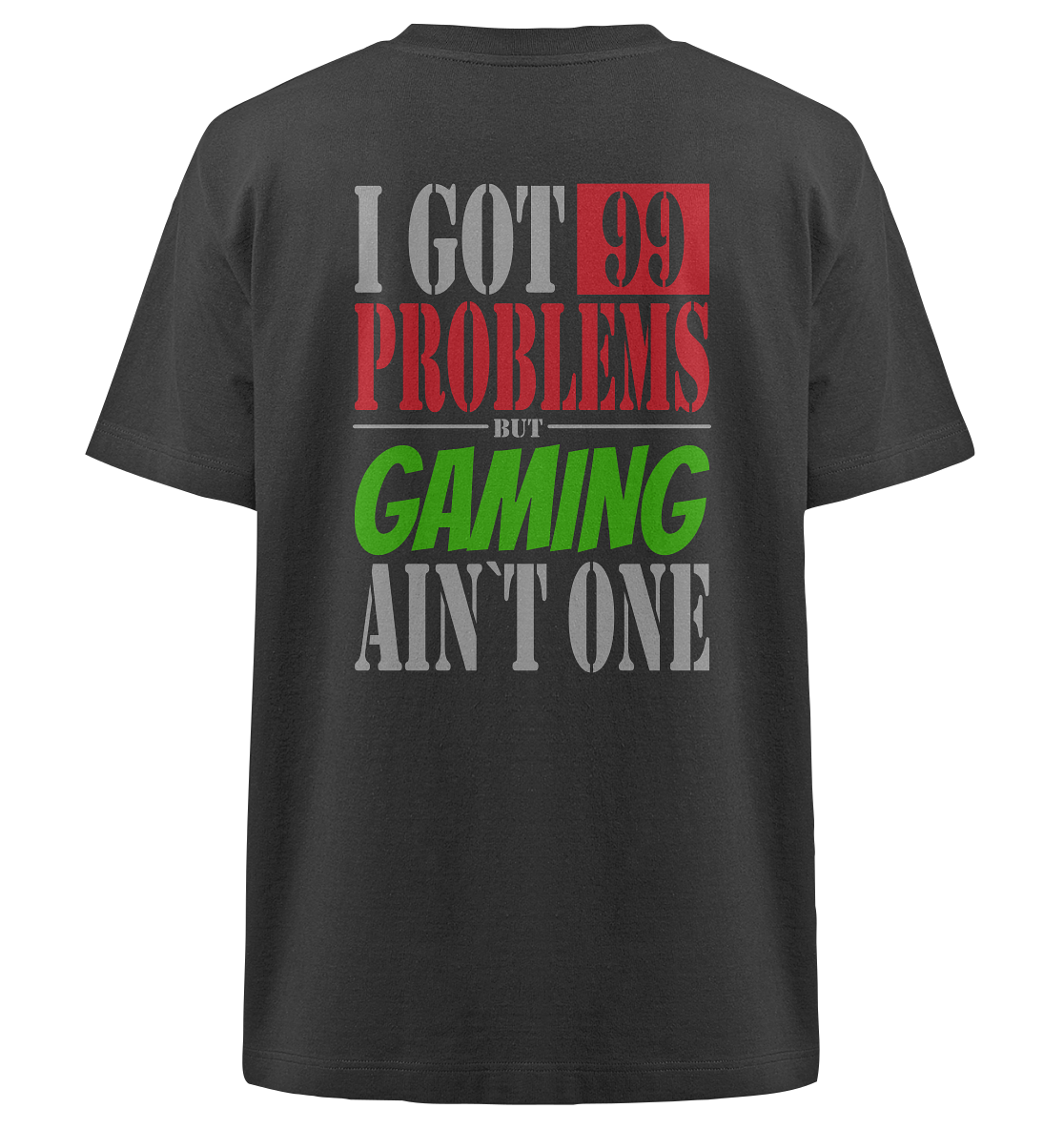 Trashball "99 Problems" - Heavy Oversized Organic Shirt