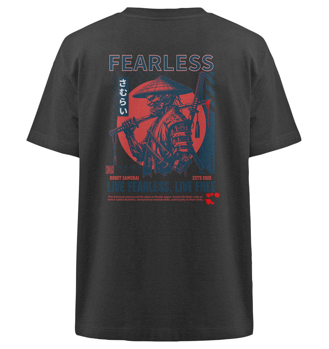 Trashball "Fearless" - Heavy Oversized Organic Shirt