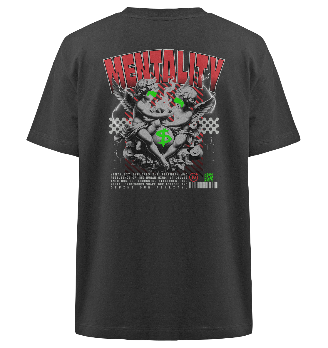 Trashball "Mentality" - Heavy Oversized Organic Shirt