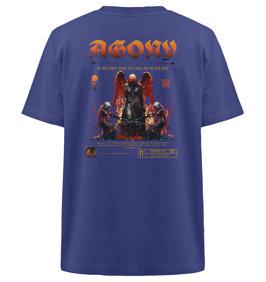 Trashball "Agony" - Heavy Oversized Organic Shirt