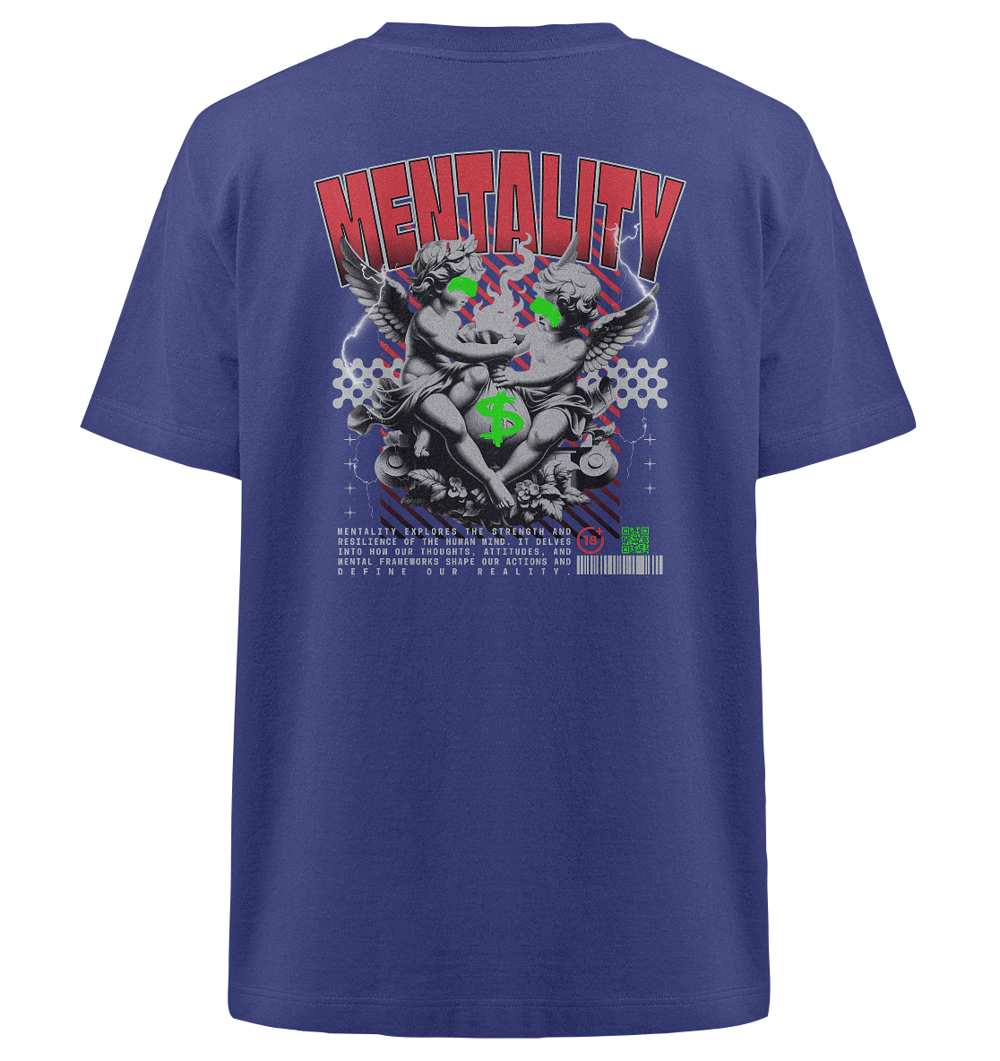 Trashball "Mentality" - Heavy Oversized Organic Shirt