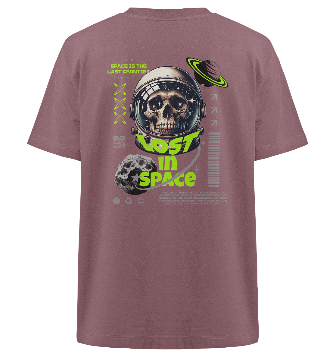 Trashball "Lost in Space" - Heavy Oversized Organic Shirt