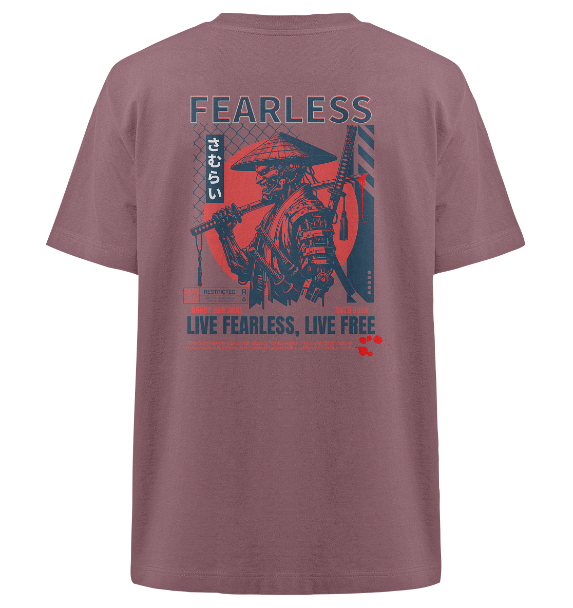 Trashball "Fearless" - Heavy Oversized Organic Shirt