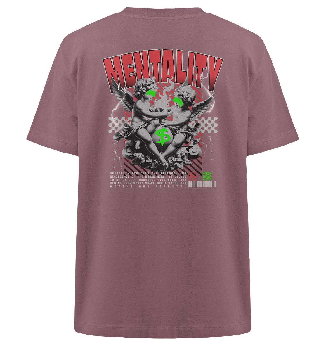 Trashball "Mentality" - Heavy Oversized Organic Shirt