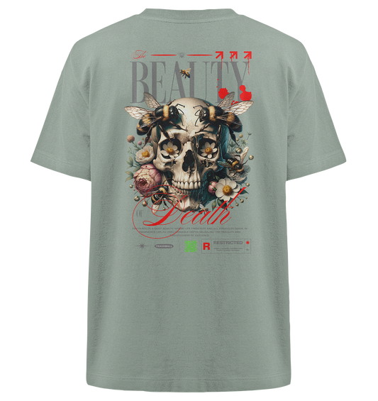 Trashball "Beauty of Death" - Heavy Oversized Organic Shirt