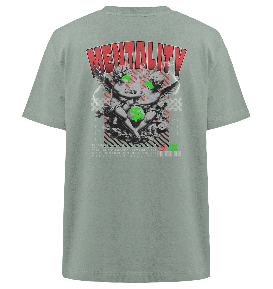 Trashball "Mentality" - Heavy Oversized Organic Shirt