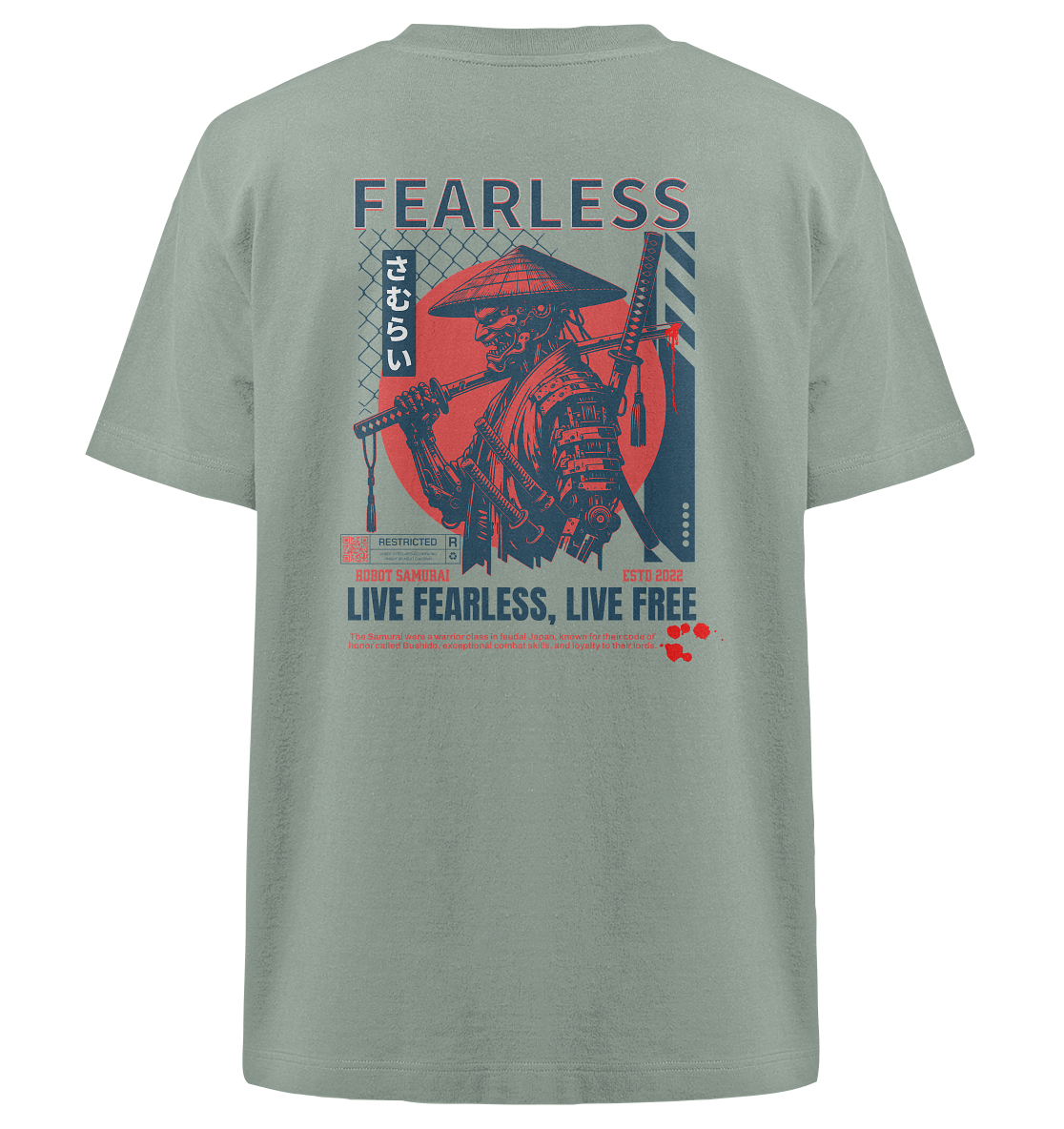 Trashball "Fearless" - Heavy Oversized Organic Shirt