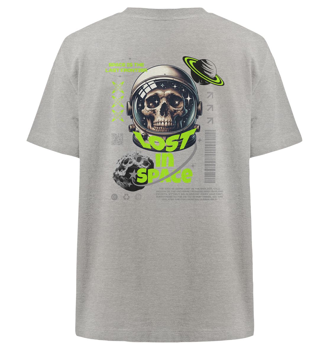 Trashball "Lost in Space" - Heavy Oversized Organic Shirt