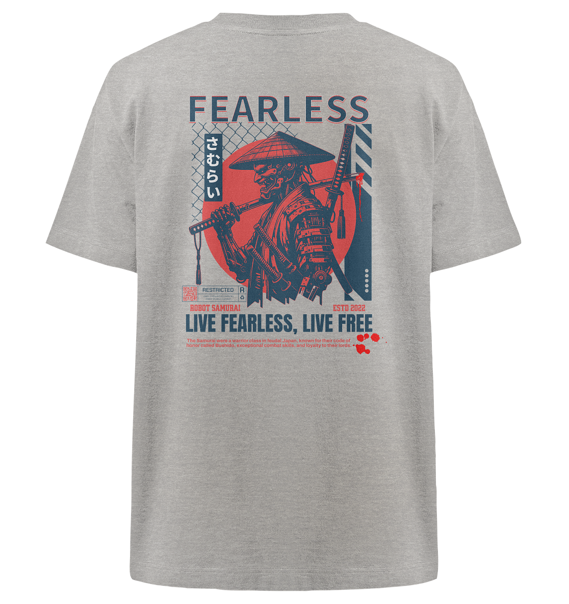 Trashball "Fearless" - Heavy Oversized Organic Shirt