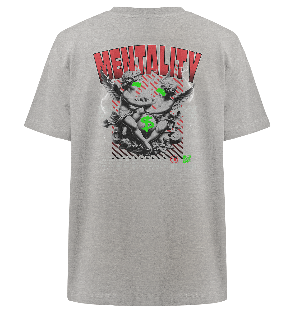 Trashball "Mentality" - Heavy Oversized Organic Shirt