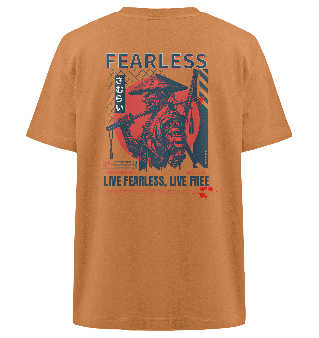 Trashball "Fearless" - Heavy Oversized Organic Shirt