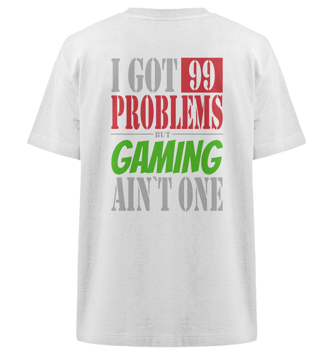 Trashball "99 Problems" - Heavy Oversized Organic Shirt