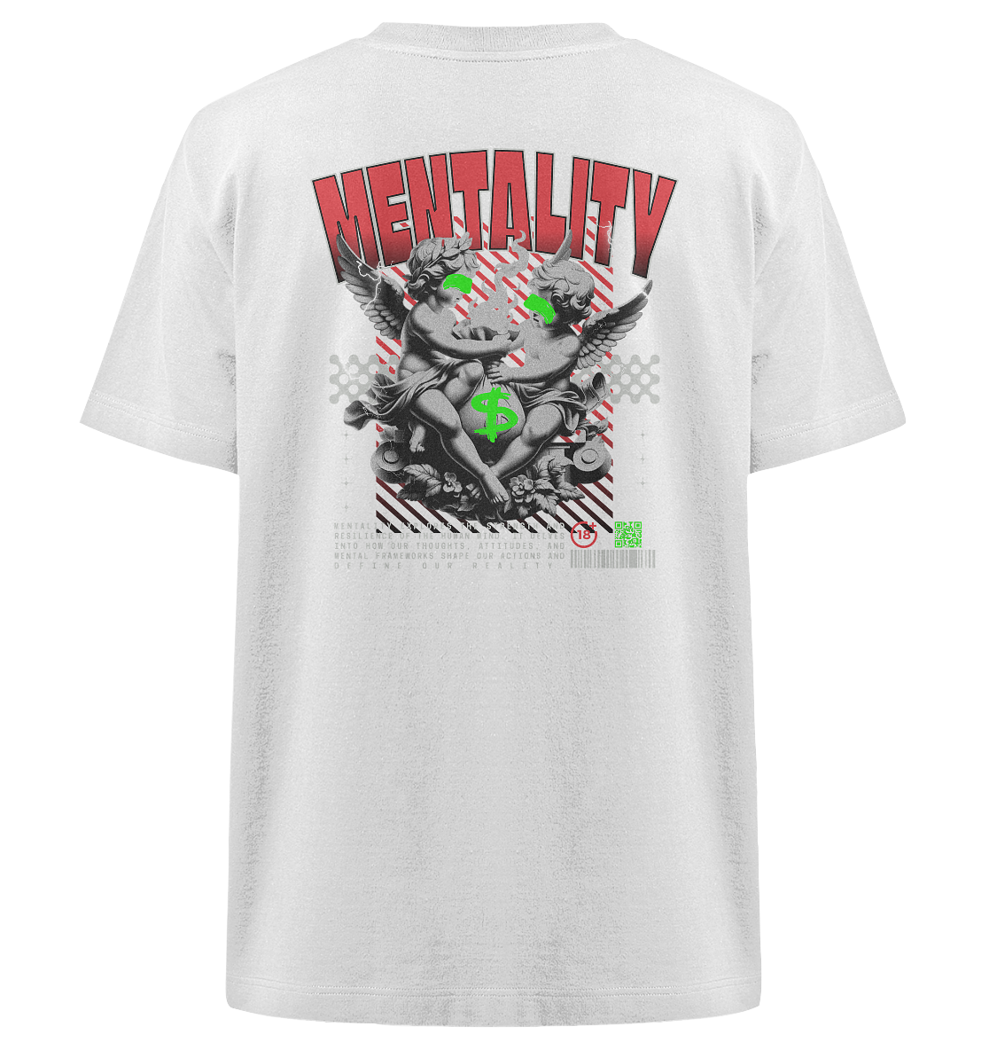 Trashball "Mentality" - Heavy Oversized Organic Shirt