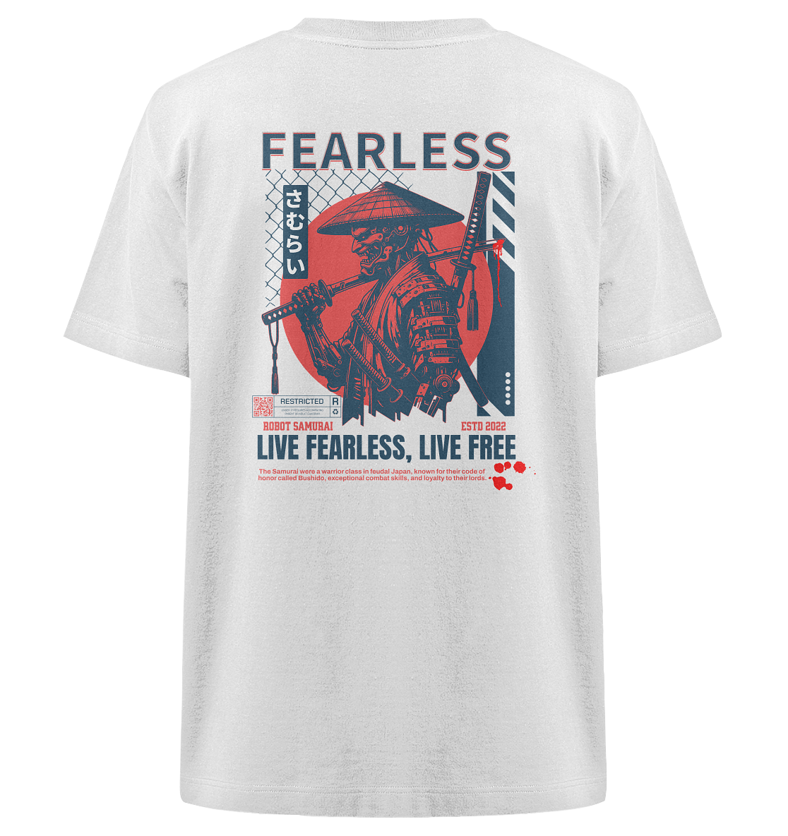 Trashball "Fearless" - Heavy Oversized Organic Shirt