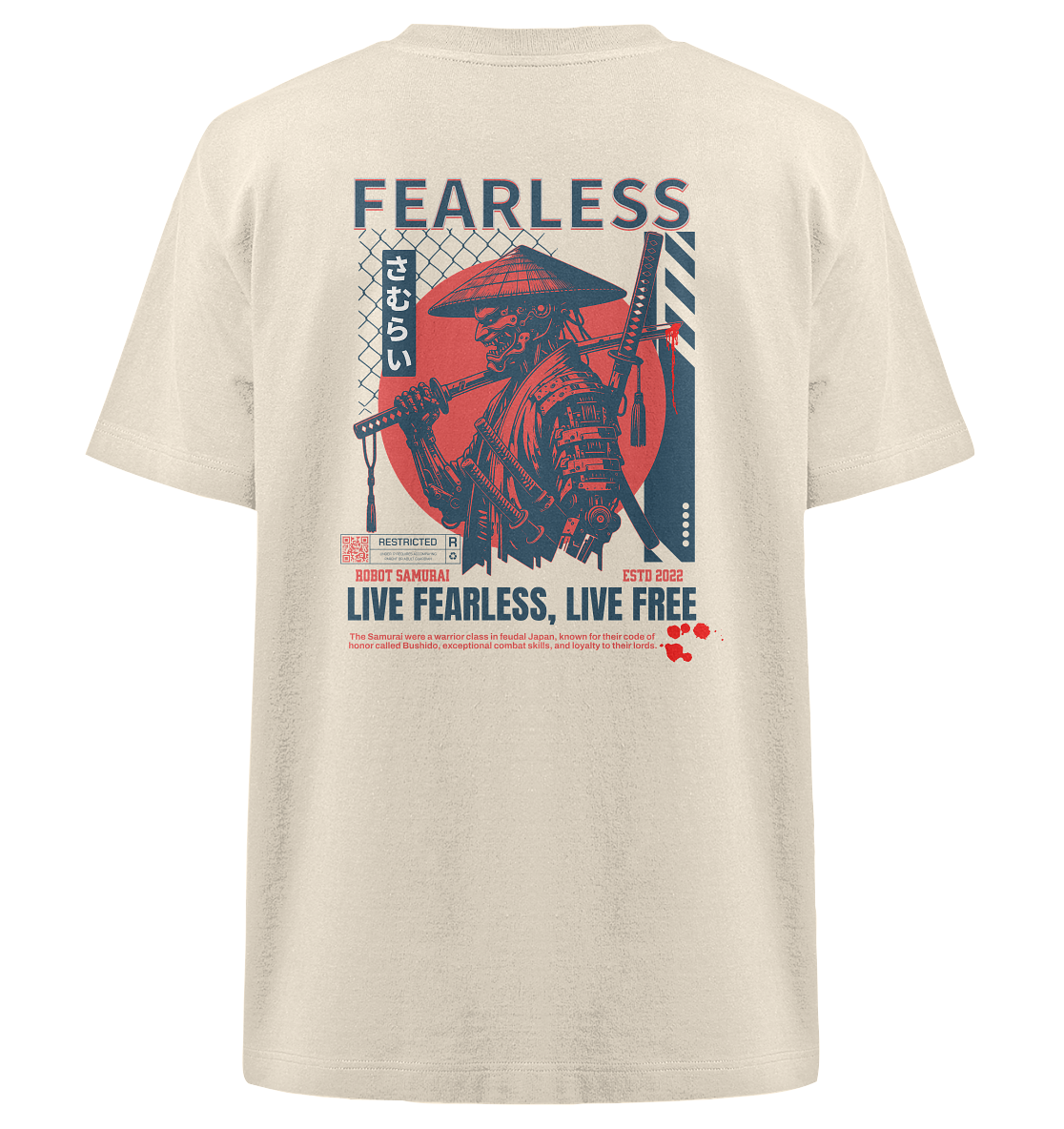 Trashball "Fearless" - Heavy Oversized Organic Shirt