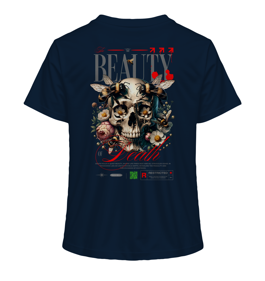 Trashball "Beauty of Death" - Ladies Organic Shirt