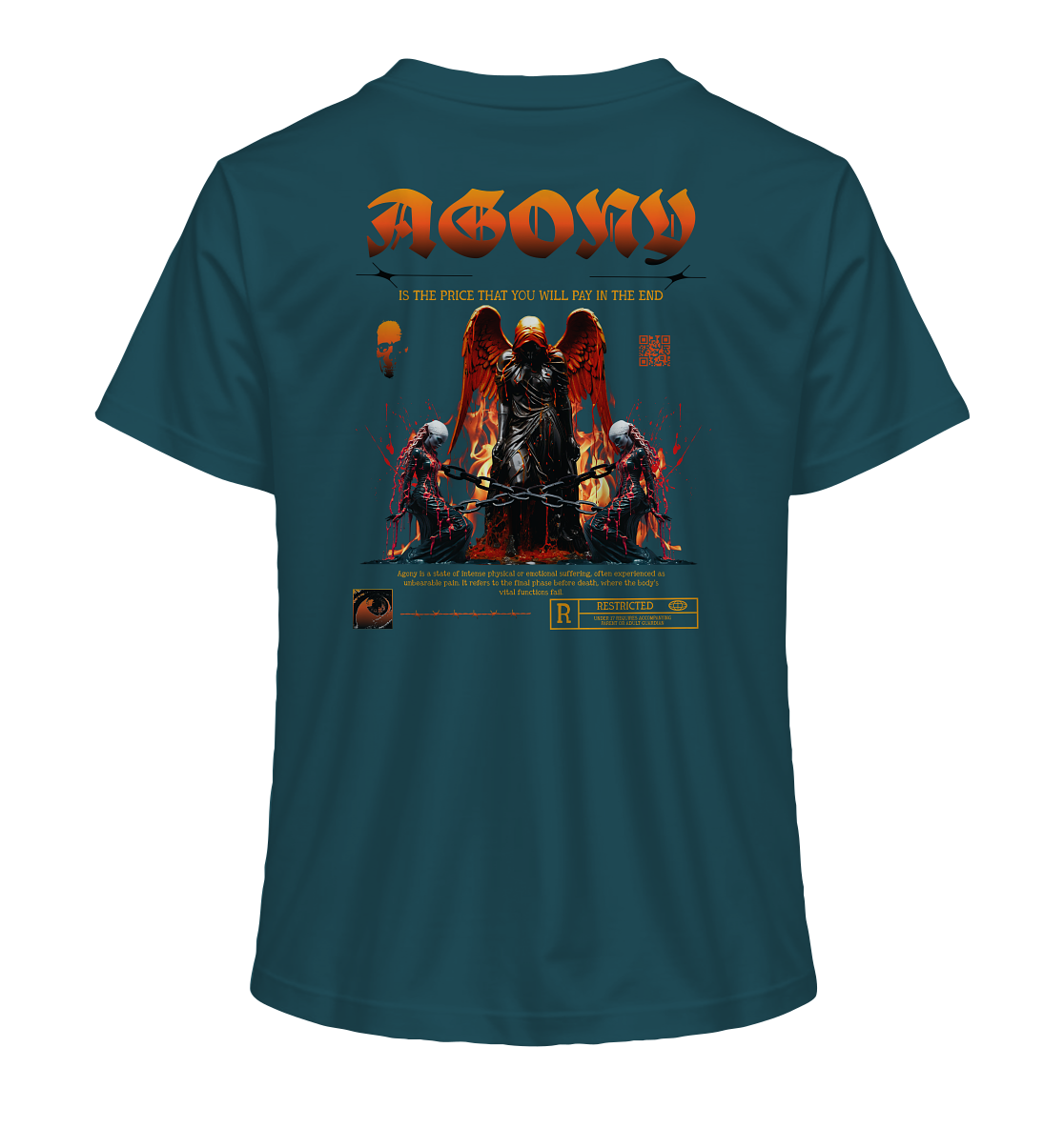 Trashball "Agony" - Ladies Organic Shirt