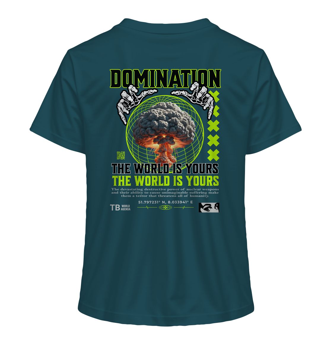 Trashball "Domination" - Ladies Organic Shirt