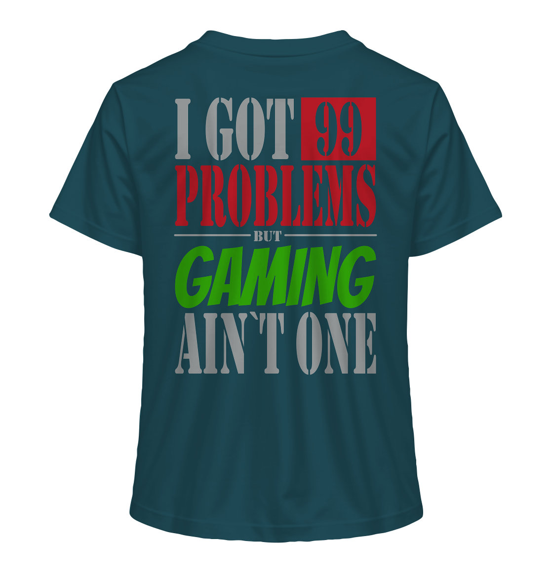 Trashball "99 Problems" - Ladies Organic Shirt