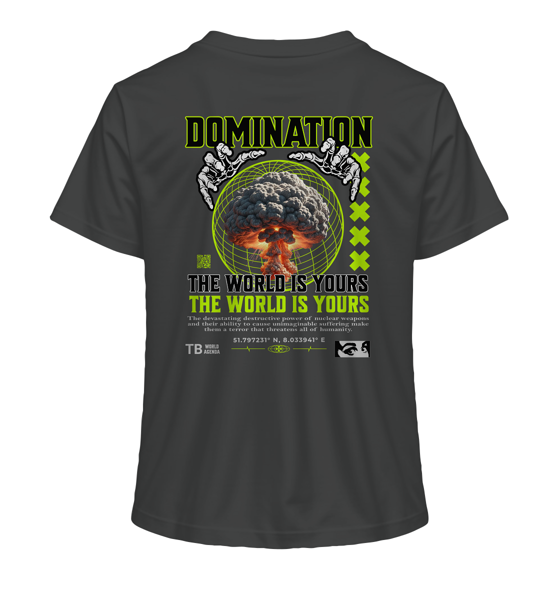 Trashball "Domination" - Ladies Organic Shirt