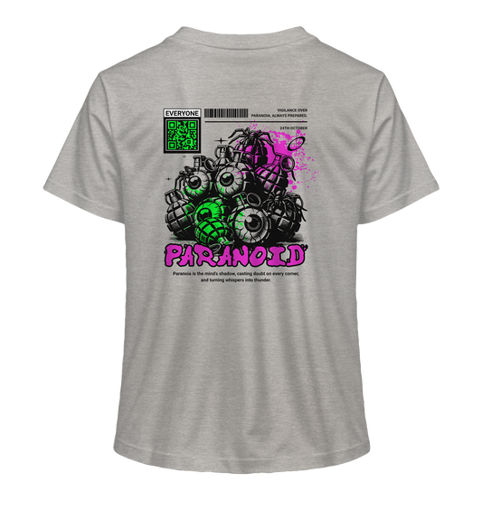 Trashball "Paranoid" - Ladies Organic Shirt