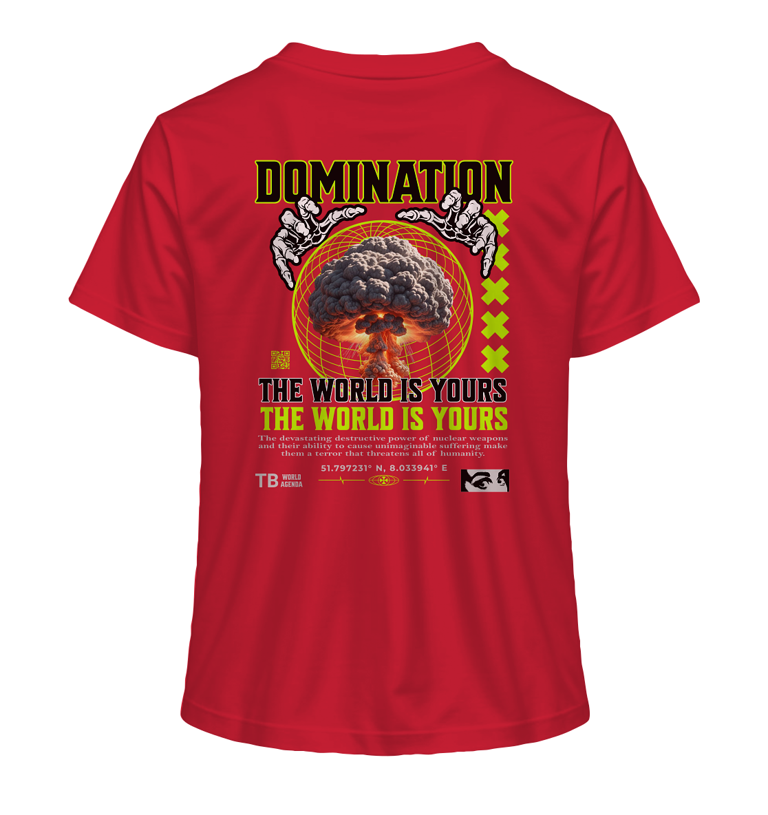 Trashball "Domination" - Ladies Organic Shirt