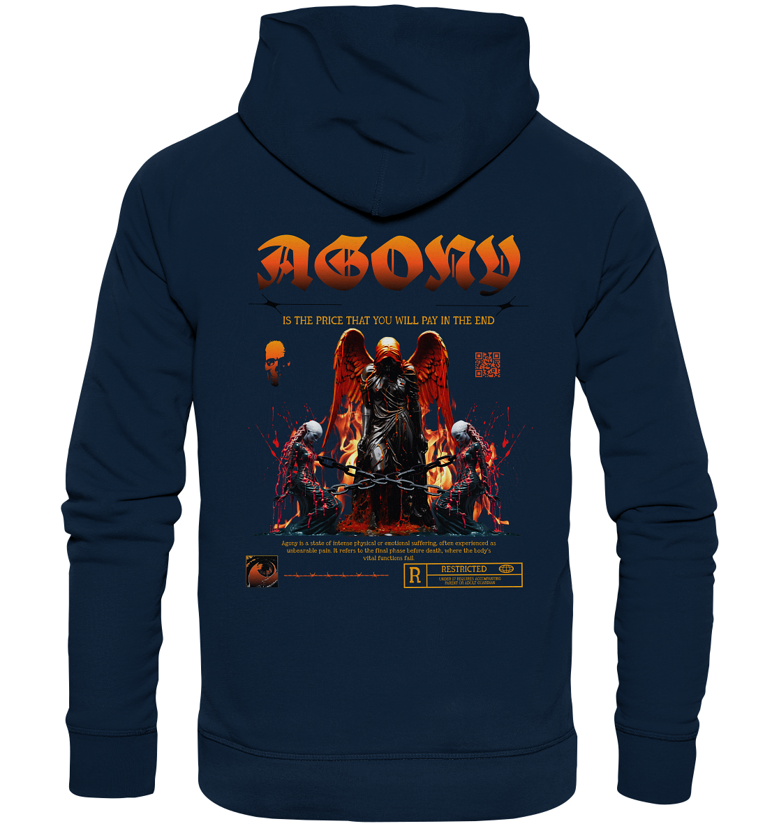 Trashball "Agony" - Organic Hoodie