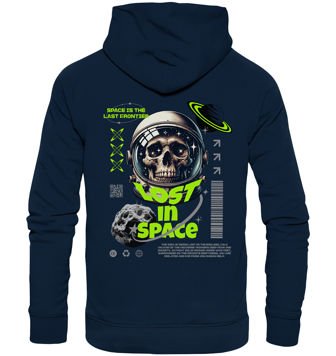 Trashball "Lost in Space" - Organic Hoodie