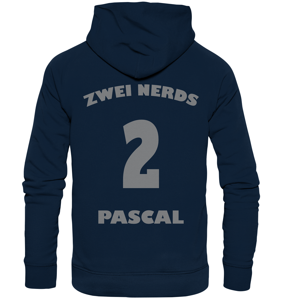 Trashball "Zwei Nerds Logo Pascal" - Organic Hoodie