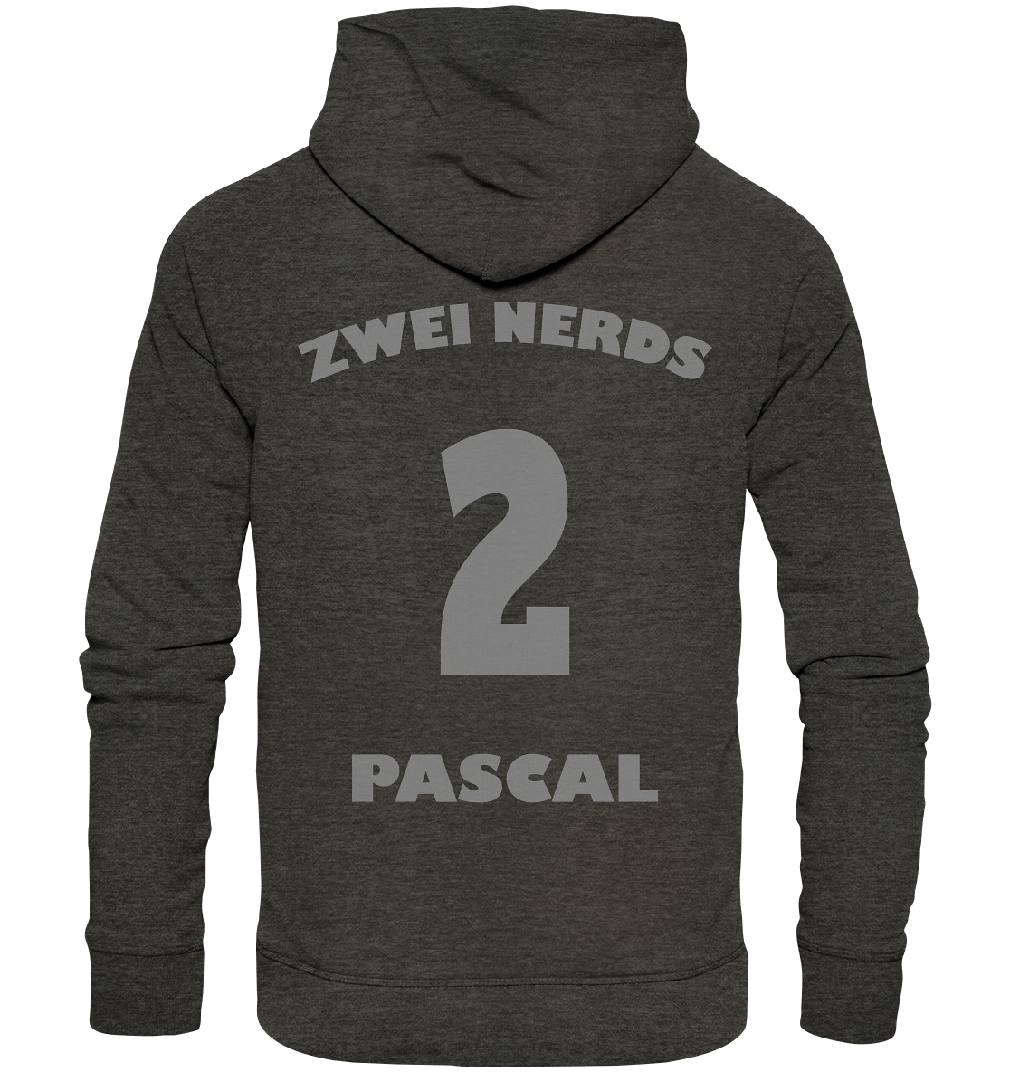 Trashball "Zwei Nerds Logo Pascal" - Organic Hoodie