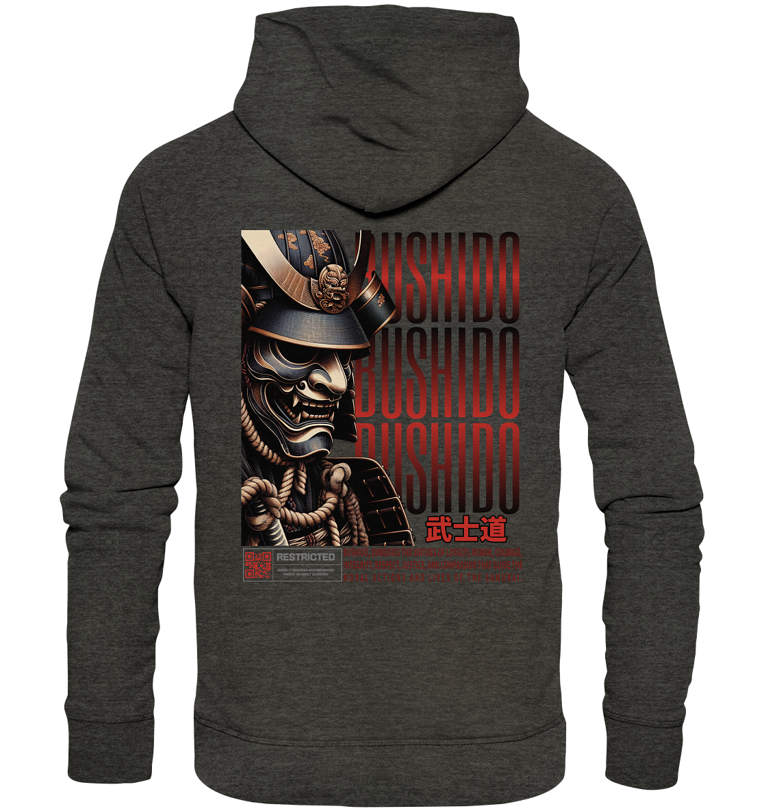 Trashball "Bushido" - Organic Hoodie