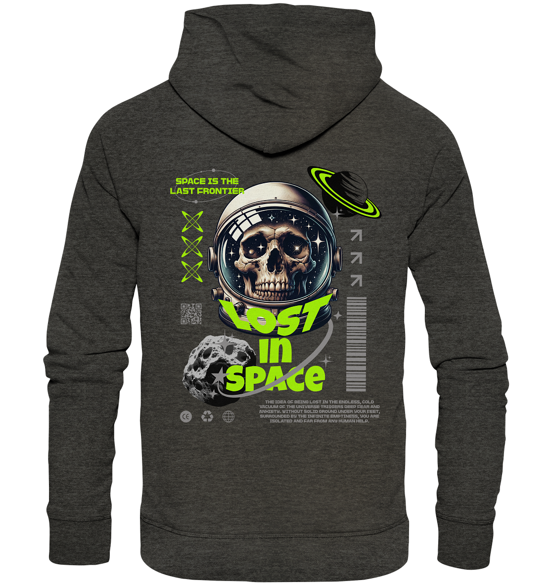 Trashball "Lost in Space" - Organic Hoodie