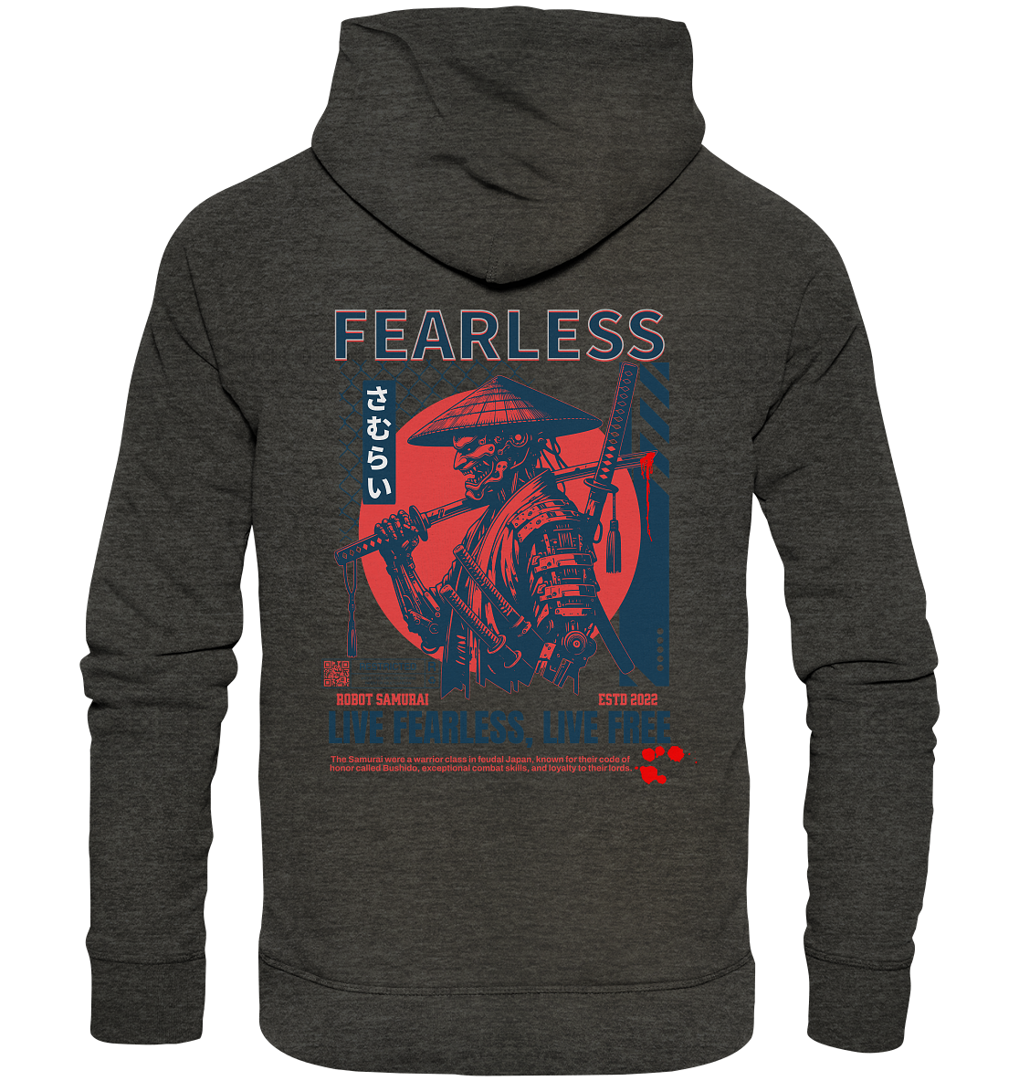 Trashball "Fearless" - Organic Hoodie