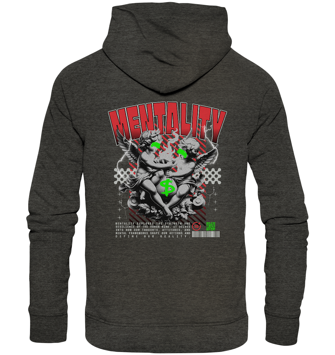 Trashball "Mentality" - Organic Hoodie