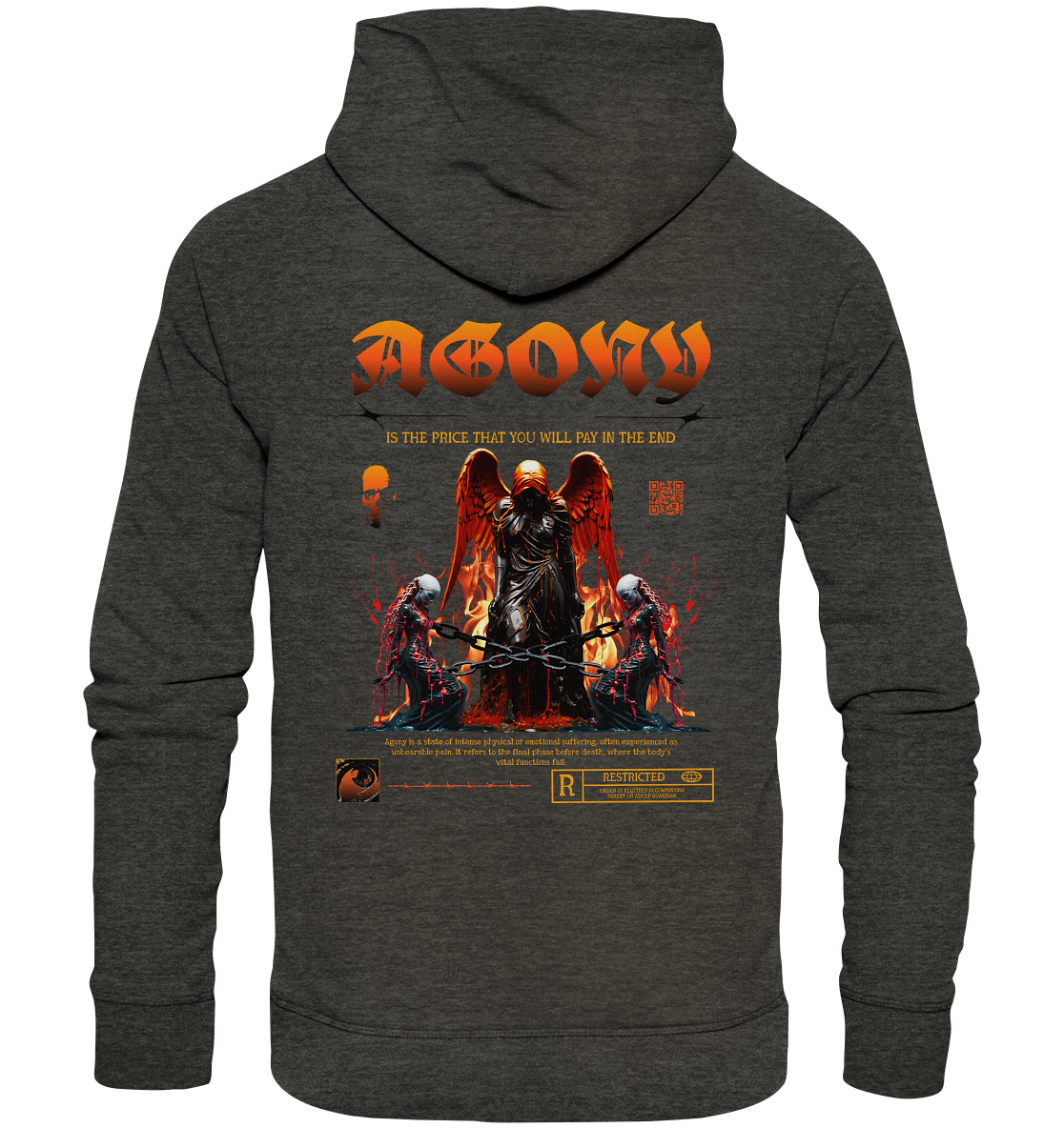 Trashball "Agony" - Organic Hoodie