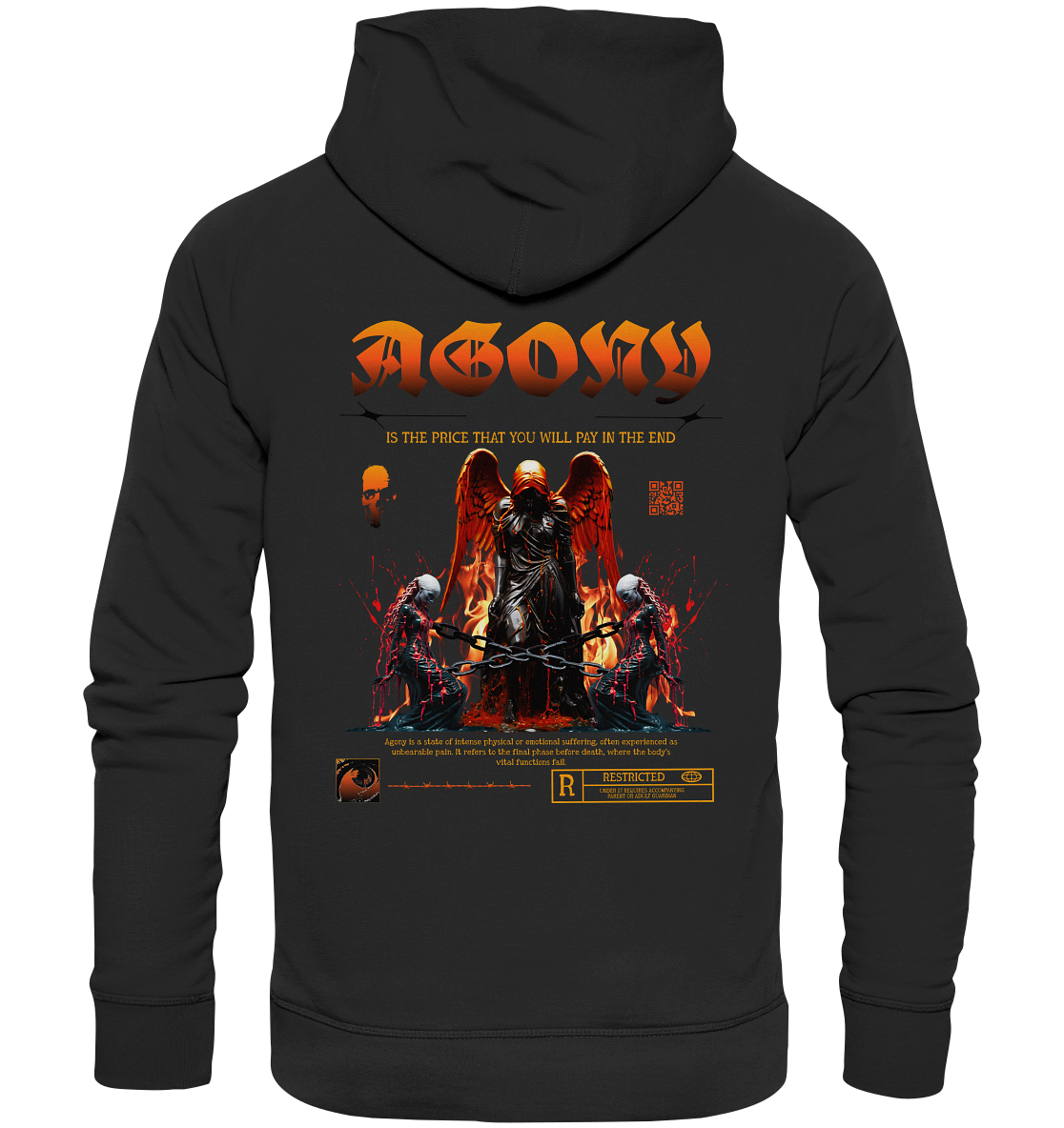 Trashball "Agony" - Organic Hoodie