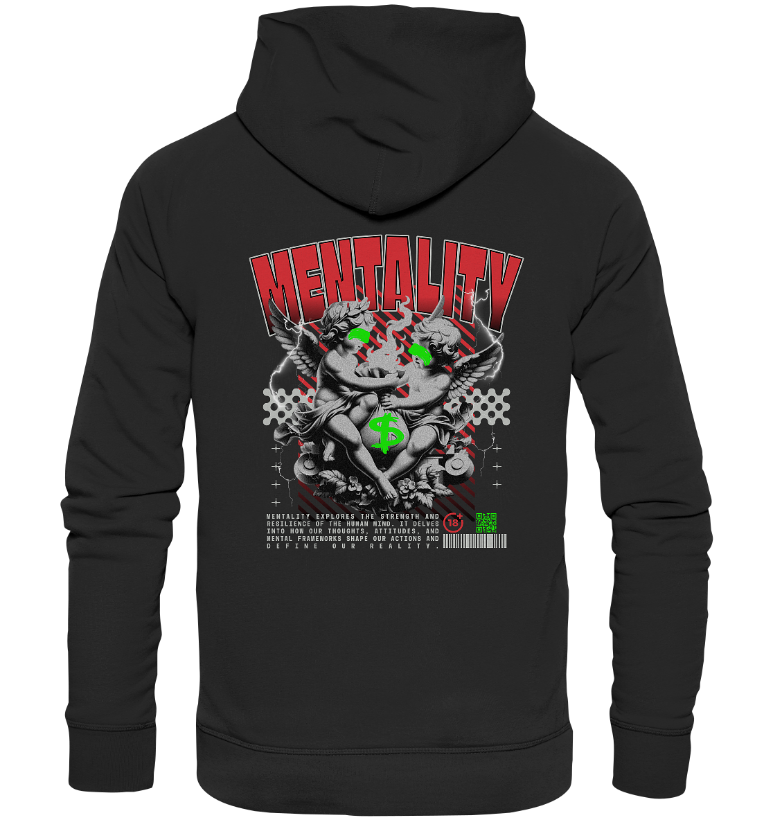 Trashball "Mentality" - Organic Hoodie