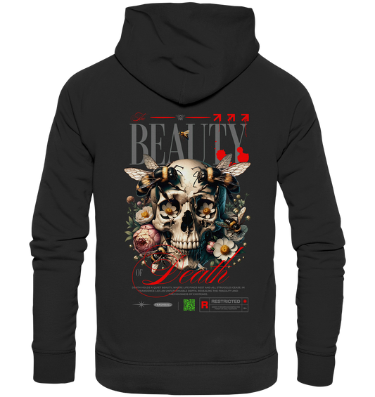 Trashball "Beauty of Death" - Organic Hoodie