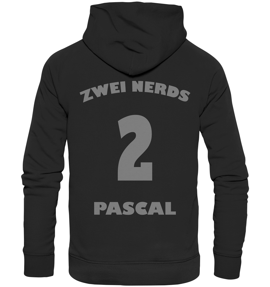 Trashball "Zwei Nerds Logo Pascal" - Organic Hoodie