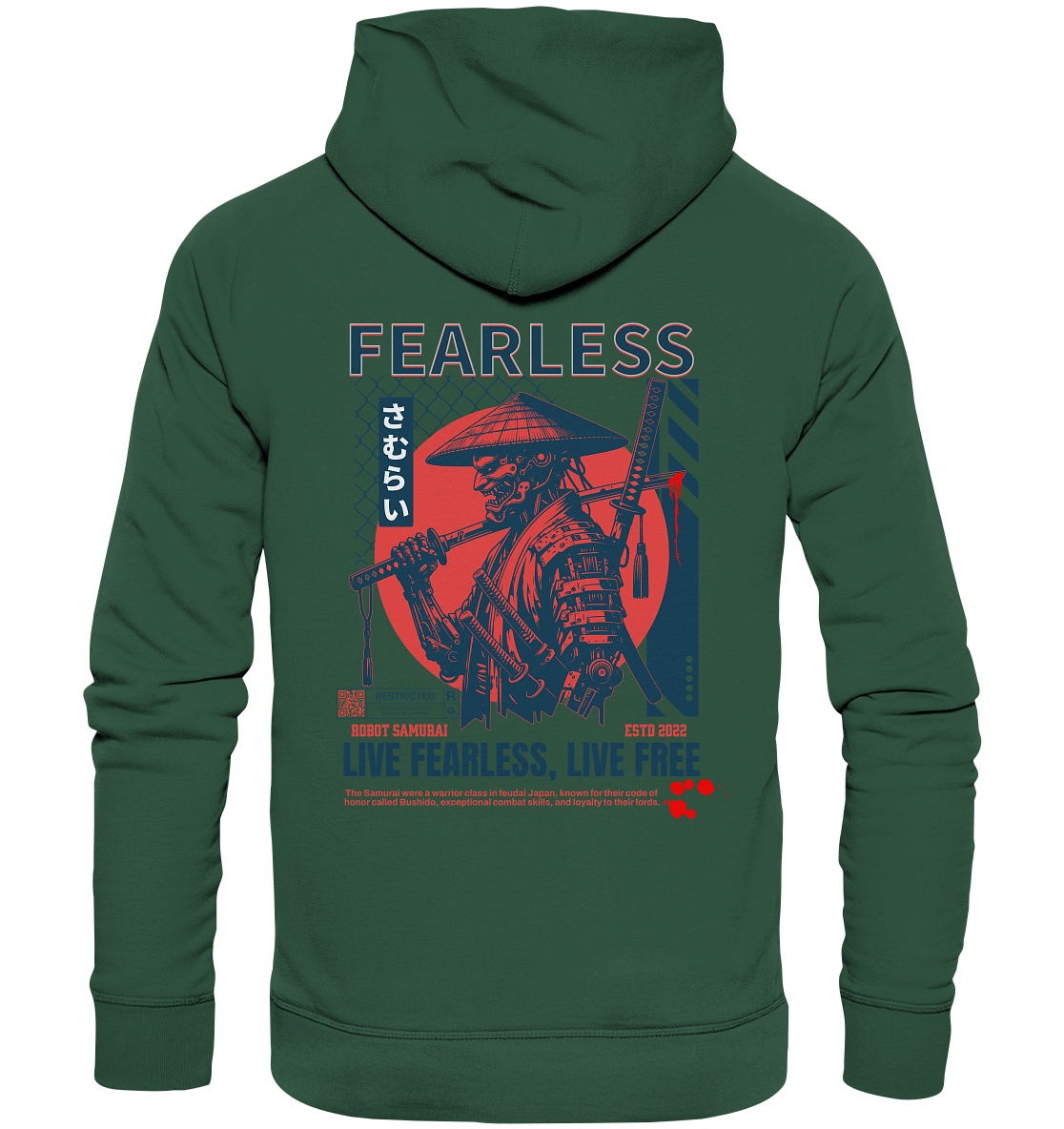 Trashball "Fearless" - Organic Hoodie