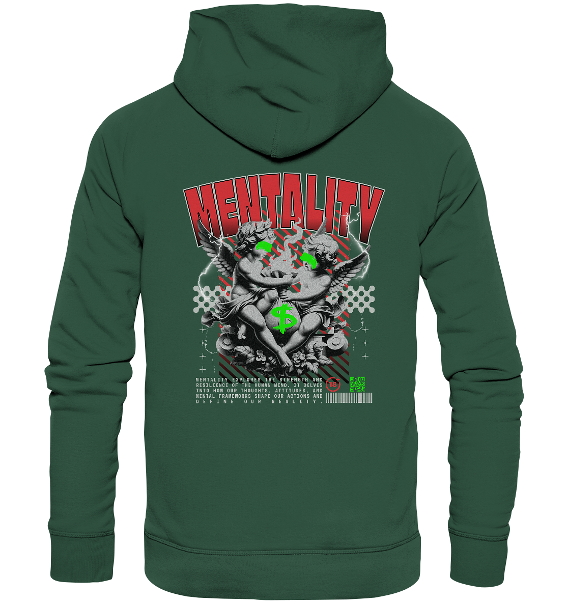 Trashball "Mentality" - Organic Hoodie