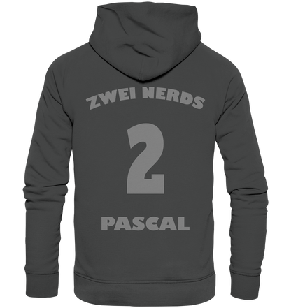 Trashball "Zwei Nerds Logo Pascal" - Organic Hoodie