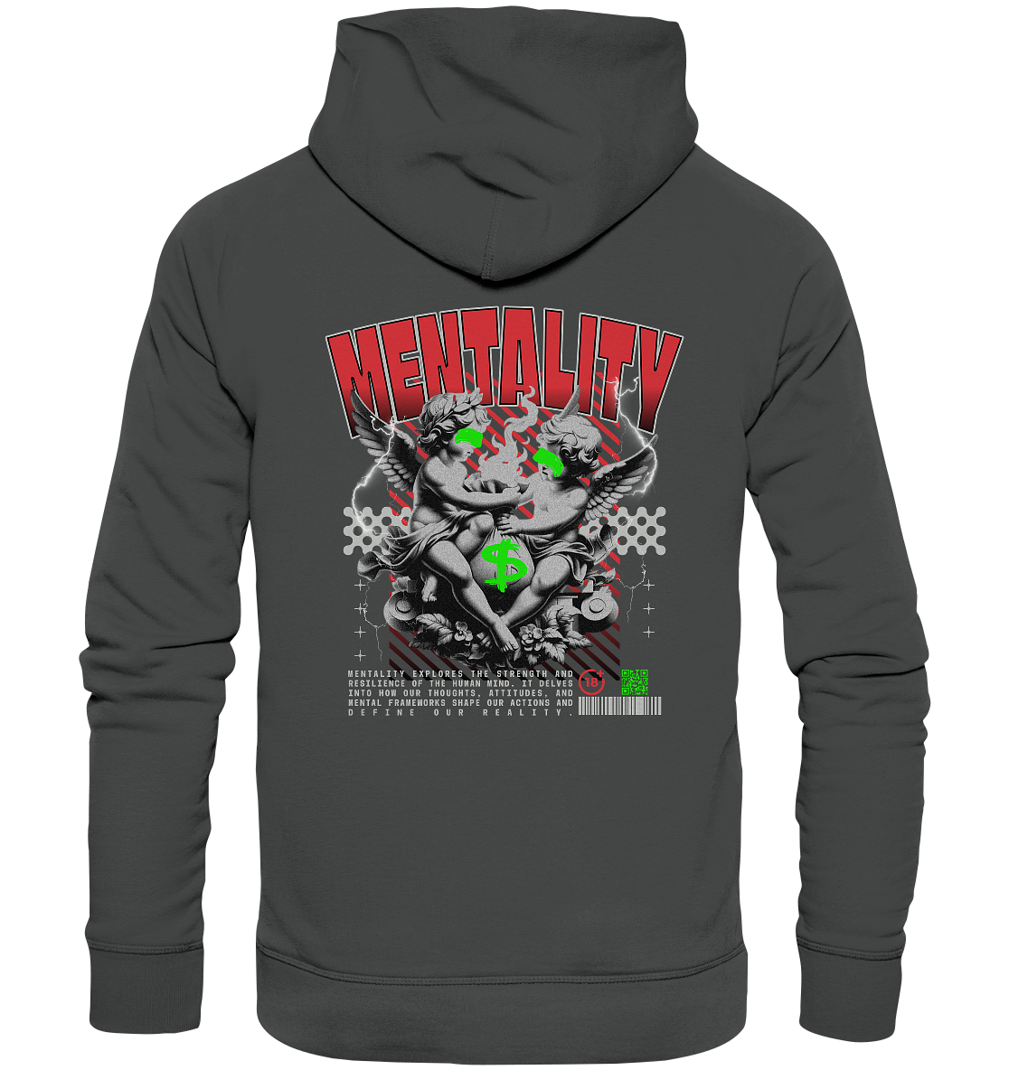 Trashball "Mentality" - Organic Hoodie