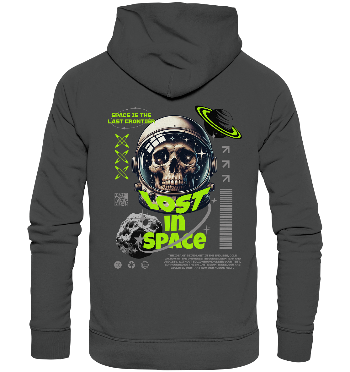 Trashball "Lost in Space" - Organic Hoodie